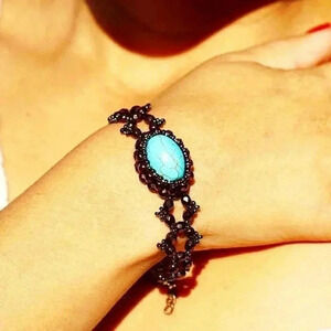 Hand Made Embroidered  bracelet